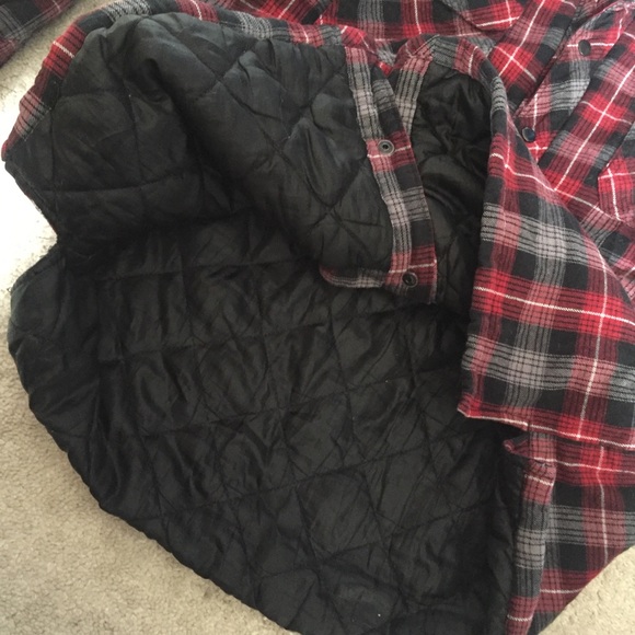 BC Clothing Company Red Plaid Jacket - Picture 3 of 3